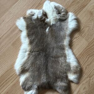 0822 rabbit pelt crafts decor DIY